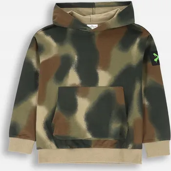 Pánské oblečení Tepláková Mikina Chlapecká mikina s kapucí 128 Coccodrillo ZC4