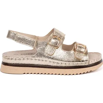 Dámské sandále Luxusní sandály zlaté dámské platforma 40