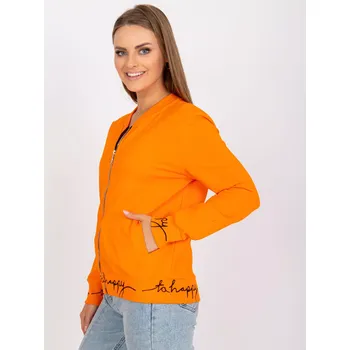 Dámská halenka Mikina RV BL 7809.37X oranžová S/M