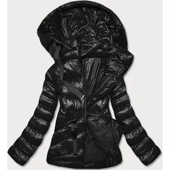 Černá krátká dámská zimní bunda (23066-392) odstíny černé M (38)