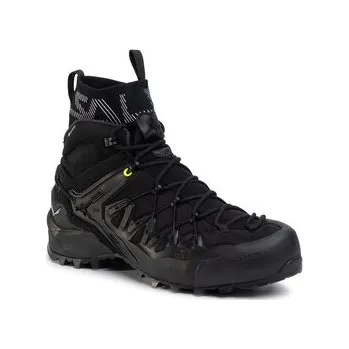 Pánská treková obuv Trekingová obuv Salewa Ms Wildfire Edge Mid Gtx GORE-TEX 61350-0971 Černá 46