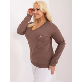 Dámská halenka Halenka RV BZ 9233.24 hnědá jedna velikost