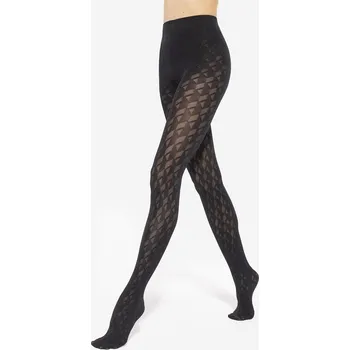 Dámské punčochy Punčocháče Gatta Loretta wz.155 50 den 2-4 nero 3-M