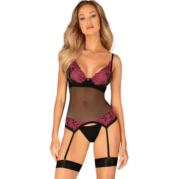 Dámské erotické prádlo Svůdný korzet Rosenty corset - Obsessive originál M/L