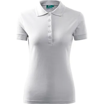 Dámská košile Malfini Pique Polo 200 Dámská polokošile 210 bílá S