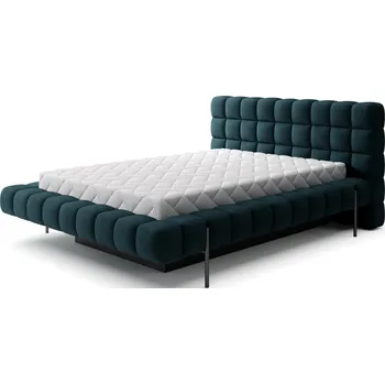 Postel Dvoulůžková postel MAGENTTA 160x200 se zvedacím roštem Amore 40 tmavě modrá