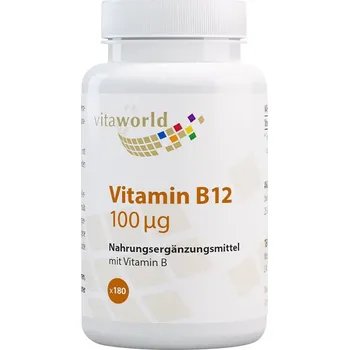 Fitness strava Vitaworld Vitamin B12 100 mcg 180 kapslí