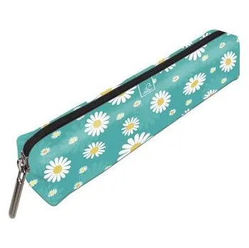 Set školních potřeb Piórnik mini prostokąt Stokrotki Na Turkusie, Bee-Bee