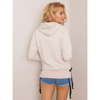Dámská mikina Dámská mikina TW BL G031.20P světle béžová 2XL