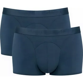 Pánské spodní prádlo Pánské boxerky Sloggi men EVER Soft Hipster 2P tmavě zelené černá (0004) 000M