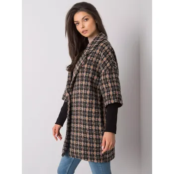 CHA coat PL 0466.05X šedá černá S/M