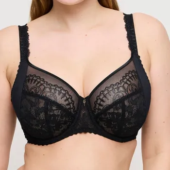 Podprsenka Primadonna - Shimla podprsenka vysoká nevyztužená black 95G 0163580