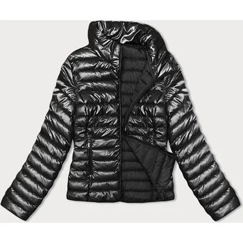 Černá prošívaná dámská bunda se stojáčkem (16M9110-392) odstíny černé S (36)