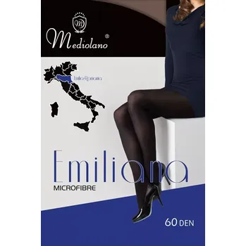Dámské punčochy Dámské punčochové kalhoty EMILIANA 60den MEDIOLANO nero 3-M