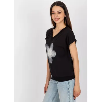 Dámská halenka Halenka RV BZ 8956.19P černá L/XL