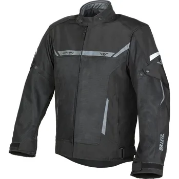 Moto oblečení Textilní bunda Bullet II Flow, AYRTON (černá, tmavě šedá, vel. 2XL)