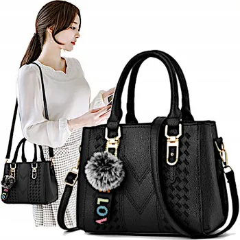 Kabelka DaBoLa kabelka eko kůže černá