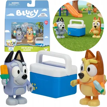 Figurka Bluey Bingo SADA FIGUREK Zmrzlina, Figurky pro děti, POHYBLIVÉ DÍLY 3+