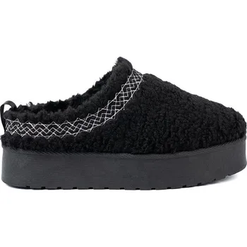 Dívčí sněhule Krásné černé sněhule dámské platforma 38