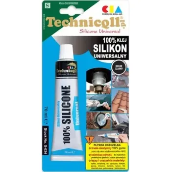 TECHNICQLL UNIVERSAL SILICONE - Univerzální bílý černý 70ml