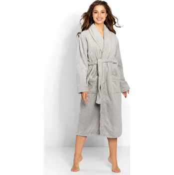 Dámský župan Lauren Dlouhý župan - Momenti Per Me XXL