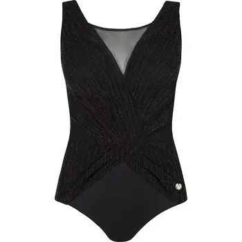 Dámská móda Dámské jednodílné plavky Lucerne 5 S1006V1LC5 černé - Self 2XL