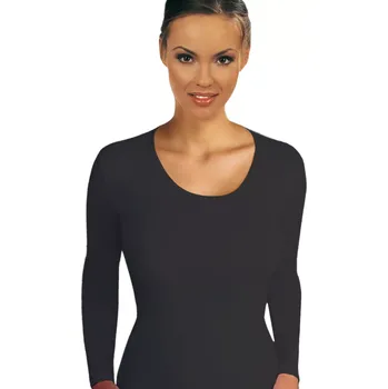 Dámské tričko Dámská košilka Emili black - EMILI černá XL