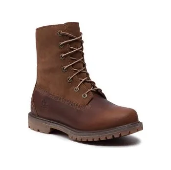Dámská treková obuv Turistická obuv Timberland Authentics Teddy Flecce W TB08328R2421 Hnědá 37_5
