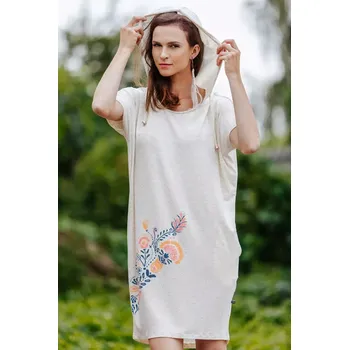 Dámské šaty Dámské šaty LHD 460 A20 ecru M