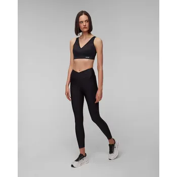 Dámské legíny Dámské legíny s vysokým pasem CASALL Overlap High Waist Tights černé, velikost 36