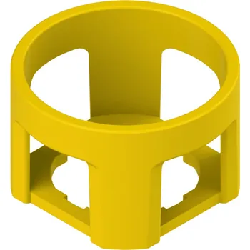 Stykač PIZZATO Kryt Ø 43x27mm cylindrický žlutý PZE-VEGP32B5A