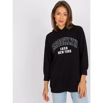 Dámská mikina Dámská mikina-DHJ-BL-15658.35-černá jedna velikost