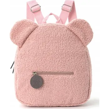 Dětský batoh ŠKOLNÍ BATOH PRO DĚTI PŘEDŠKOLNÍ dětský RŮŽOVÝ MEDVÍDEK aktovka