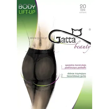 Dámské punčochy BODY LIFT-UP - Tvarující punčochové kalhoty 20 DEN - GATTA grigio 4-L