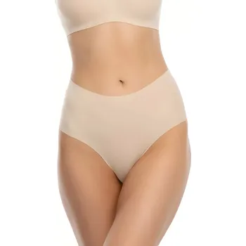 Dámské spodní prádlo Dámské kalhotky Infinity boyshorts maxi beige - JULIMEX béžová S
