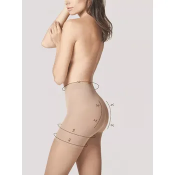 Dámské punčochy Dámské punčochové kalhoty Fiore Total Slim M 5206 20 den 2-4 přírodní 2-S
