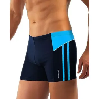 Boxerky Pánské plavky - boxerky Sesto Senso 384 M-2XL grafit XL