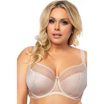Podprsenka Dámská polovyztužená podprsenka K481 EDEN Béžová 65F