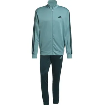 Pánská tepláková souprava adidas 3-STRIPES TRACKSUIT L Zelená, Tmavě zelená