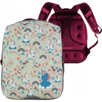 Školní batoh Školní batoh Stars s více přihrádkami, vícebarevný, 22 l