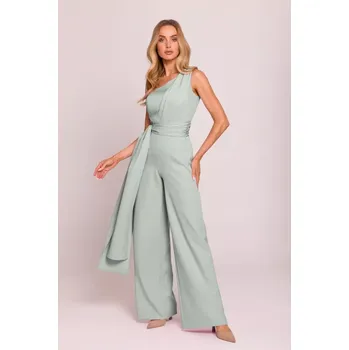 Dámský overall M845 Kombinéza na jedno rameno se šerpou - máta EU L