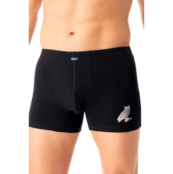 Boxerky PÁNSKÉ BOXERKY MXH 703 B25 černá M