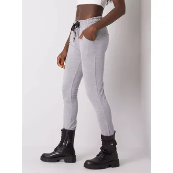 Dámské kalhoty Tepláky RV DR 6437.18 šedá L