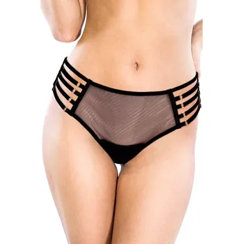 Kalhotky Dámské kalhotky brazilky NAKED 19064 černá M