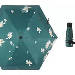 Skládací cestovní deštník Lekno Zelený