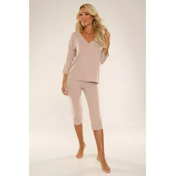 Dámské pyžamo 725 PYŽAMO FREYA černá XL