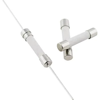 TRU COMPONENTS 1576640 TC-632725 trubičková pojistka (Ø x d) 6.3 mm x 32 mm 6.3 A 500 V T pomalá Množství 1 ks