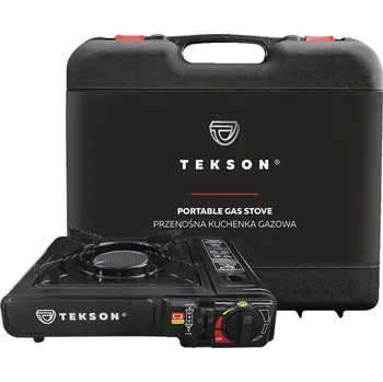 Turistický vařič Přenosný vařič Tekson KUCHENKA TURYSTYCZNA PALNIK GAZ WALIZKA