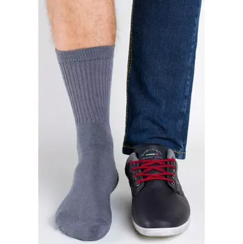 Sada pánského spodního prádla Pánské ponožky Regina Socks Polofroté Bambus šedá 43-46