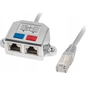 Rozdělovač splitter Lanberg RJ45 na 2xRJ45